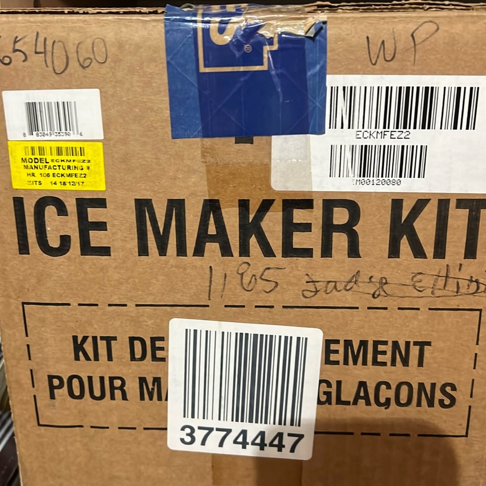 ICE MAKER KIT - Whirlpool MODEL ECKMFEZ2